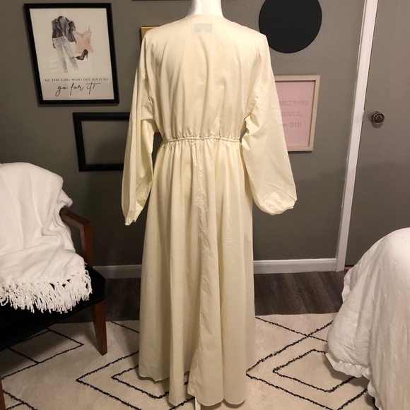 TEXTILE Elizabeth & James Beige Maxi Dress NEW - Picture 3 of 15